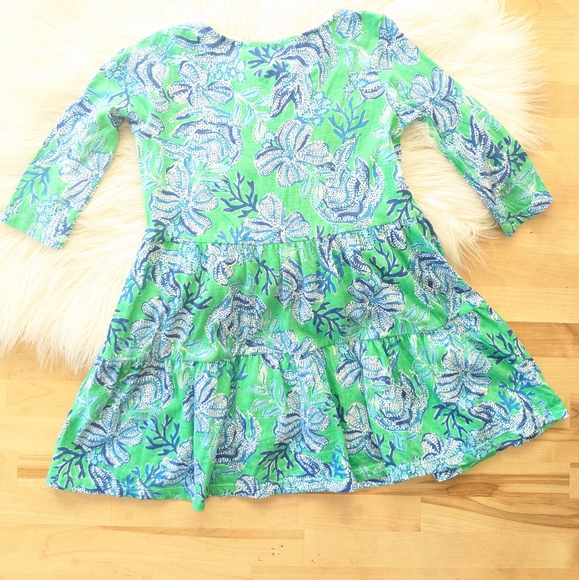 Lilly Pulitzer Other - {Lilly Pulitzer} Keepin It Reel Tiered Little Girl Dress